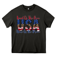 Asphalt land of the free usa Heavy Core Tee - RacoonDesign
