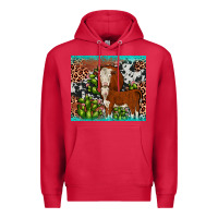 Cardinal hereford cactus tumbler Premium Hoodie - JahusDesignShop