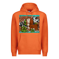 Carrot hereford cactus tumbler Premium Hoodie - JahusDesignShop