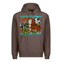 Coffee hereford cactus tumbler Premium Hoodie - JahusDesignShop