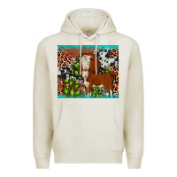 Oatmeal Heather hereford cactus tumbler Premium Hoodie - JahusDesignShop