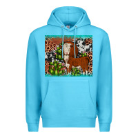 Ocean Blue hereford cactus tumbler Premium Hoodie - JahusDesignShop