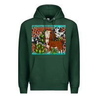 Sports Green hereford cactus tumbler Premium Hoodie - JahusDesignShop