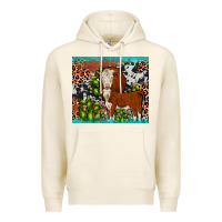 Tofu hereford cactus tumbler Premium Hoodie - JahusDesignShop