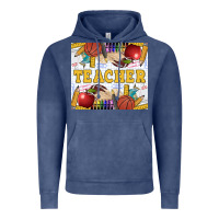 Vintage Denim Teacher Equipment Vintage Hoodie - LillyAllenDesigns