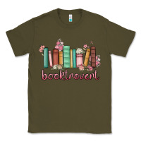Army Green booktrovert Classic Tee - MaliasSmallBusiness