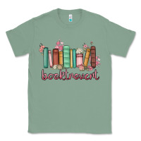Sage booktrovert Classic Tee - MaliasSmallBusiness