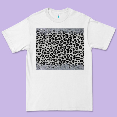 Grey Leopard Premium Tee Designed By Jahusdesignshop