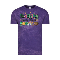 Cloud Purple teaching lucky charm Vintage Tee - MaliasSmallBusiness