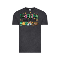 Vintage Black teaching lucky charm Vintage Tee - MaliasSmallBusiness