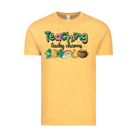 Vintage Mustard teaching lucky charm Vintage Tee - MaliasSmallBusiness