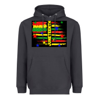 Smoke juneteenth american flag Heavyweight Hoodie - TumblerDesignByShophia