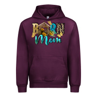 Mauve Wine Barn mom Mother's Day Urban Hoodie - FaDigitalArtStudio
