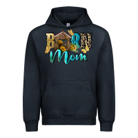 Navy Barn mom Mother's Day Urban Hoodie - FaDigitalArtStudio