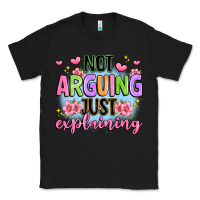 Black not arguing just explaining Classic Tee - JahusDesignShop