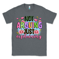 Charcoal Heather not arguing just explaining Classic Tee - JahusDesignShop