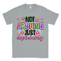 Heather Grey not arguing just explaining Classic Tee - JahusDesignShop