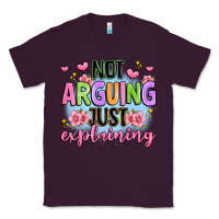 Plum not arguing just explaining Classic Tee - JahusDesignShop