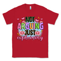 Red not arguing just explaining Classic Tee - JahusDesignShop