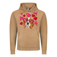 Vintage Camel Valentines day  beagle Vintage Hoodie - RanaPortraitStore