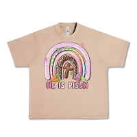 Burro he is risen easter rainbow Urban Heavy Tee - MaliasSmallBusiness