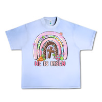 Grape Ice he is risen easter rainbow Urban Heavy Tee - MaliasSmallBusiness