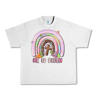 Lunar Rock he is risen easter rainbow Urban Heavy Tee - MaliasSmallBusiness