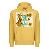 Antique Gold i will sing of the goodness of god Premium Hoodie - TumblerDesignByShophia