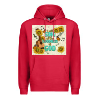 Cardinal i will sing of the goodness of god Premium Hoodie - TumblerDesignByShophia