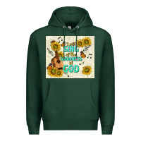 Sports Green i will sing of the goodness of god Premium Hoodie - TumblerDesignByShophia
