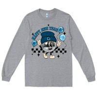 Heather Grey happy new year disco ball Long Sleeve Tee - MaliasSmallBusiness