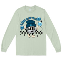 Matcha happy new year disco ball Long Sleeve Tee - MaliasSmallBusiness