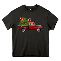Christmas Trees Truck Heavy Core Tee | Teevron