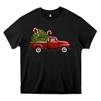 Black christmas trees truck Heavy Core Tee - FaDigitalArtStudio