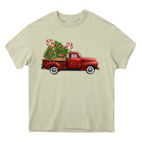 Mossy christmas trees truck Heavy Core Tee - FaDigitalArtStudio
