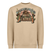 Mushroom whose bed have your boots under cowboy western Heavyweight Sweatshirt - NancyCooperArtShop