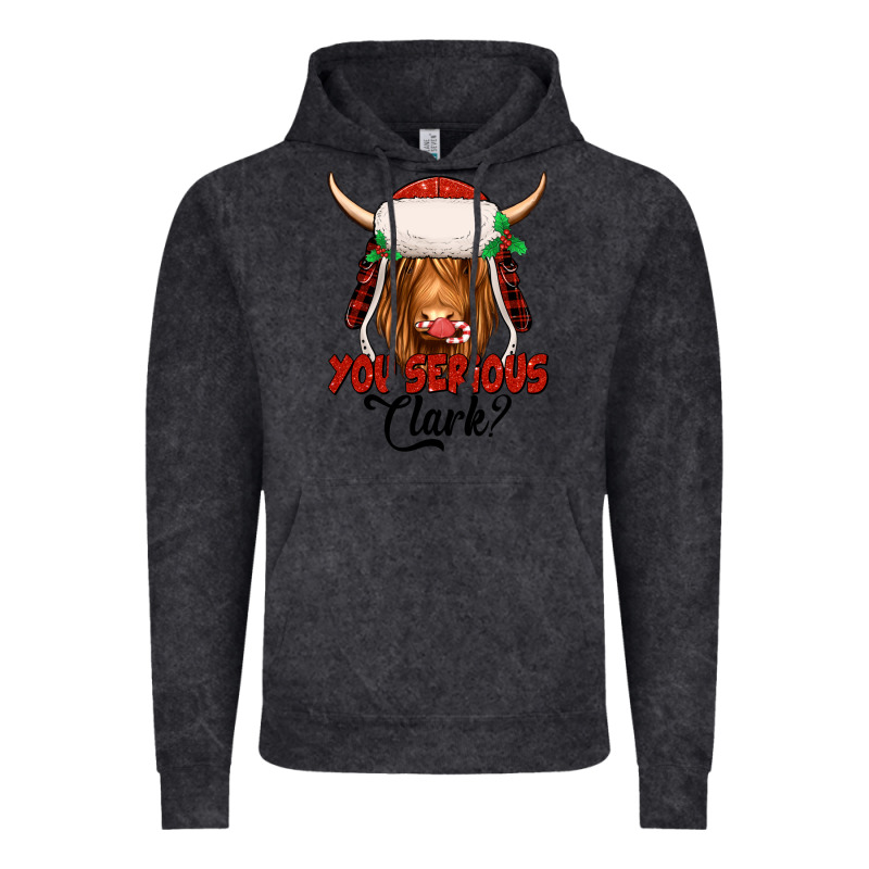 You Serious Clark Highland Cow Vintage Hoodie by Jasminsmagicworld | Teevron