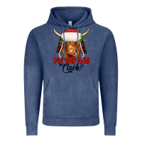 Vintage Denim you serious clark highland cow Vintage Hoodie - Jasminsmagicworld