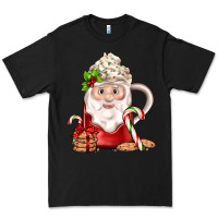 Black santa coffee Premium Tee - JahusDesignShop