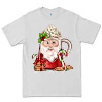 Dove Grey santa coffee Premium Tee - JahusDesignShop