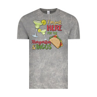 Cloud Rock i'm here for the margaritas and tacos Vintage Tee - MaliasSmallBusiness