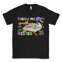 Black throw me something mister mardi gras duck Classic Tee - MaliasSmallBusiness