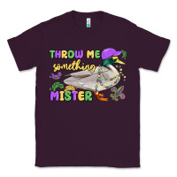 Plum throw me something mister mardi gras duck Classic Tee - MaliasSmallBusiness