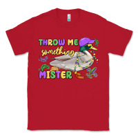 Red throw me something mister mardi gras duck Classic Tee - MaliasSmallBusiness