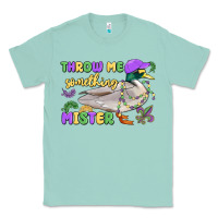 Seafoam throw me something mister mardi gras duck Classic Tee - MaliasSmallBusiness