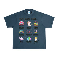 Midnight Navy christian easter Urban Heavy Tee - MaliasSmallBusiness