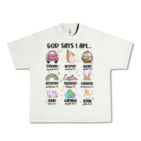 Pistachio christian easter Urban Heavy Tee - MaliasSmallBusiness