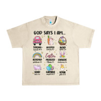 Sandshell christian easter Urban Heavy Tee - MaliasSmallBusiness