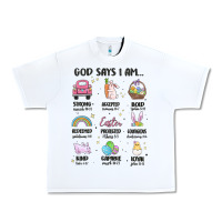 White christian easter Urban Heavy Tee - MaliasSmallBusiness