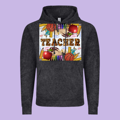 Western Teacher Vintage Hoodie Designed By Lillyallendesigns